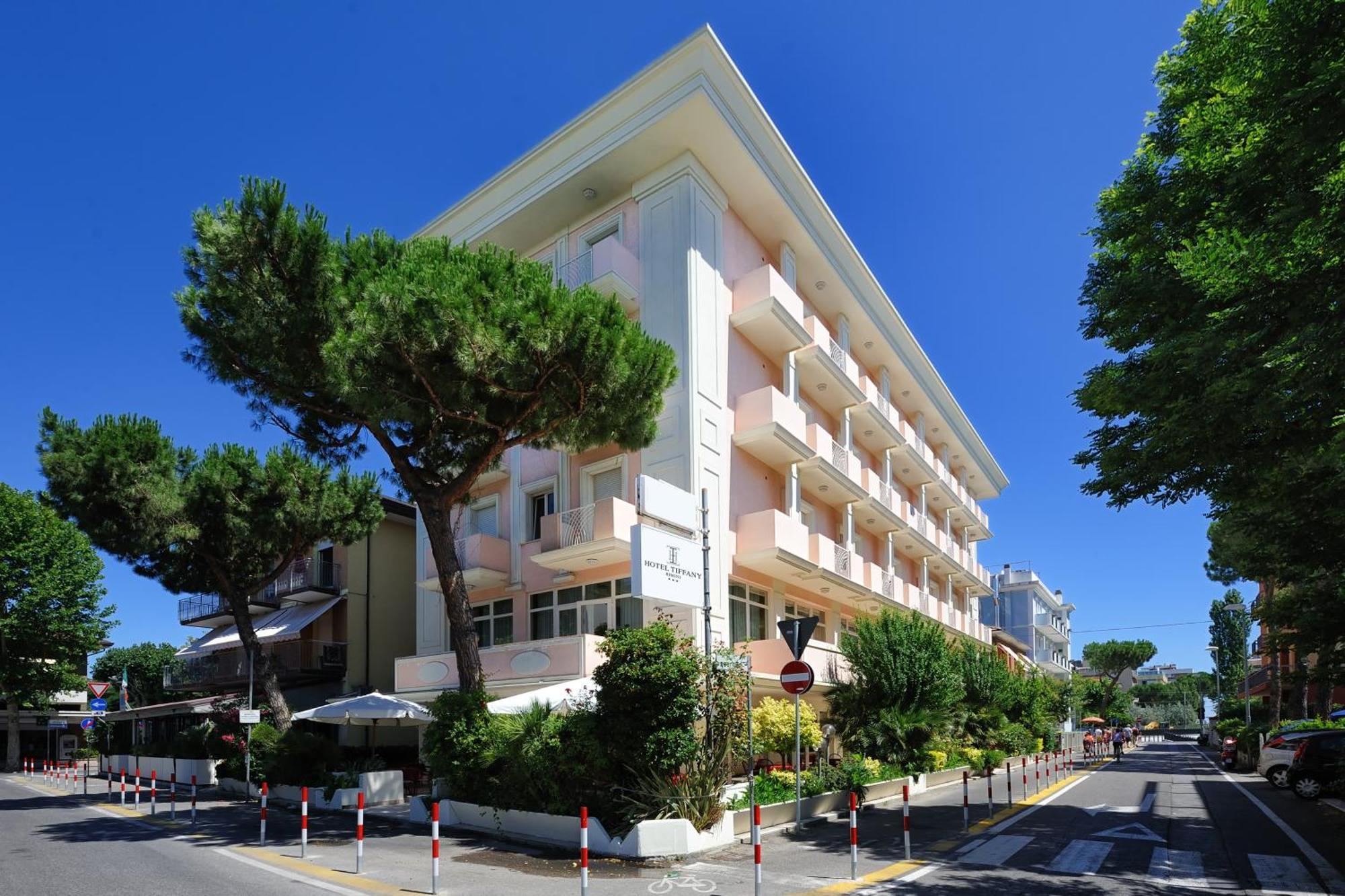 Hotel Tiffany Rimini Exterior foto
